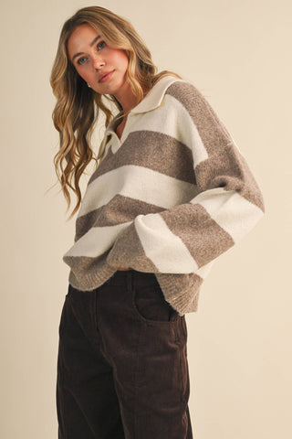 The Sloane Striped Sweater