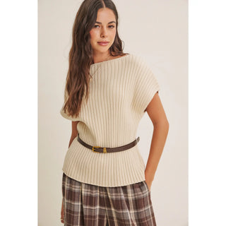 Danica Belted Sweater