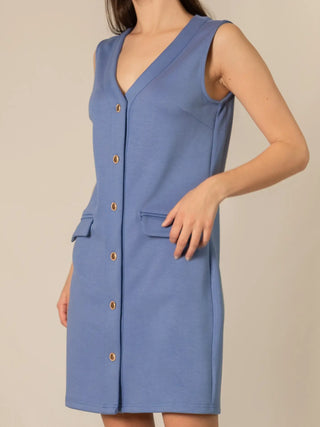 Creme Lounge Janet Tuxedo Dress