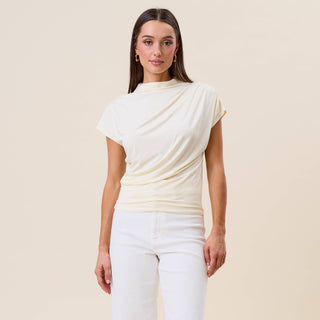 Jersey Girl Draped Top