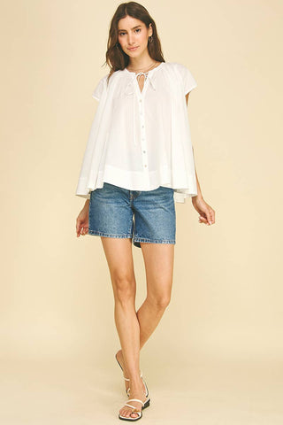 Hila Cape Button Down