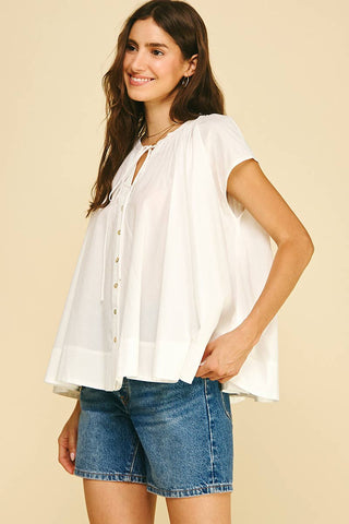 Hila Cape Button Down