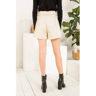 Gia Leather Short