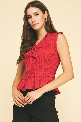 Penny Smocked Top