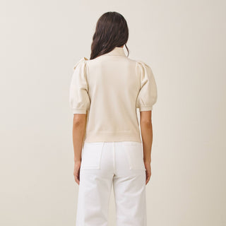 Brianna Bow Sweater Top