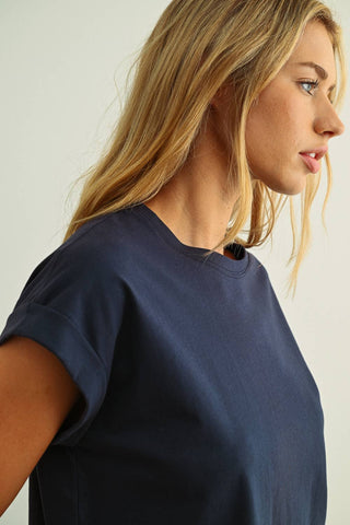 Blackout Crop Tee