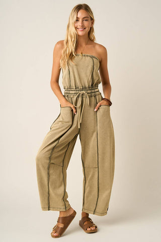 SAGE BARREL LEG JUMPSUIT
