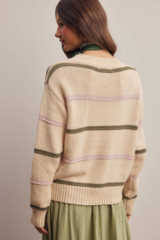 Cassie Stripe Sweater