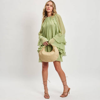Farrah Straw Hobo