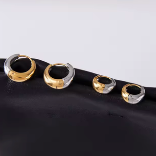 MayMay Undecided Hoop Earrings- PVD Waterproof