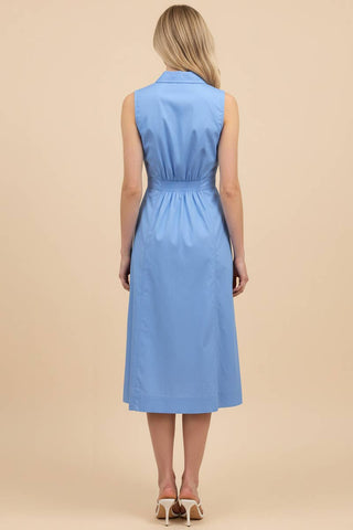 Mocha Latte Belted Dress
