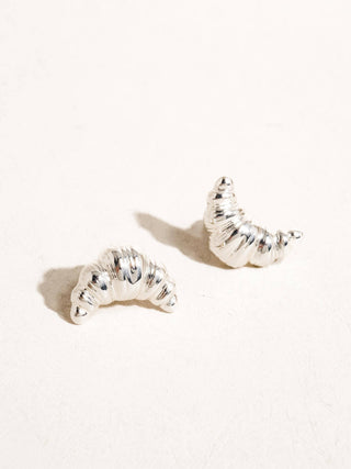 Gaëlle Petite Croissant Stud