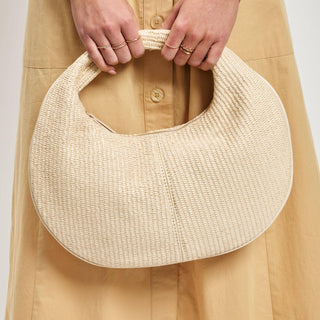 Farrah Straw Hobo