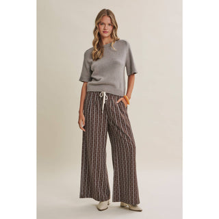 EVERYDAY POLKA DOT PINSTRIPE PANTS