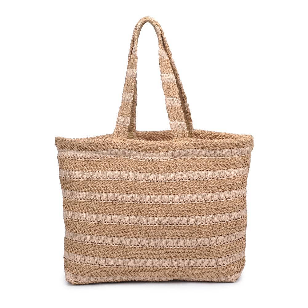 Ophelia Striped Beach Summer Tote