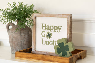 21012 - 5x5 chunky shape (CLOVER) St. Patrick's Day Decor