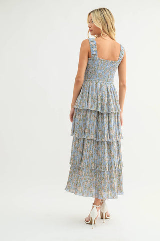 Romance Tiered Midi Dress