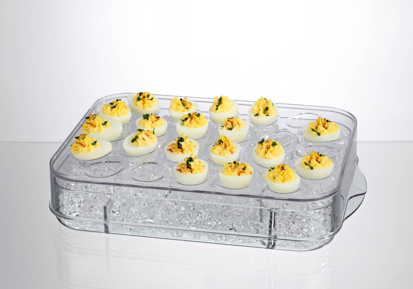 Charcuterie On Ice/ Deviled Eggs On Ice