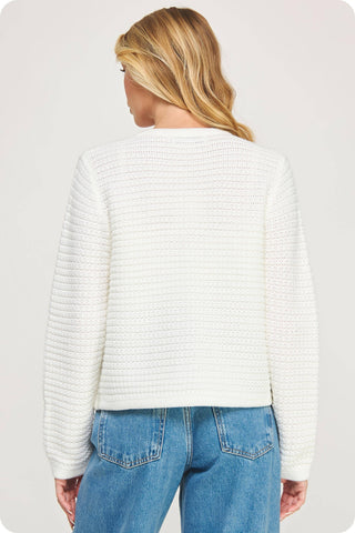 The Diana Textured Knit Cardigan