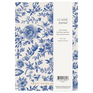 Blue Delft Notes Journal - Home Decor