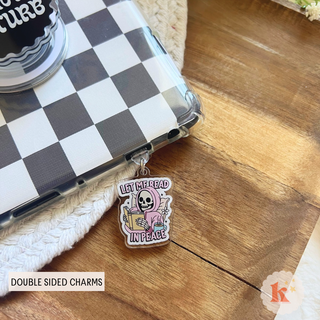 Funny reading Kindle Charm, kindle accessories, bookstore