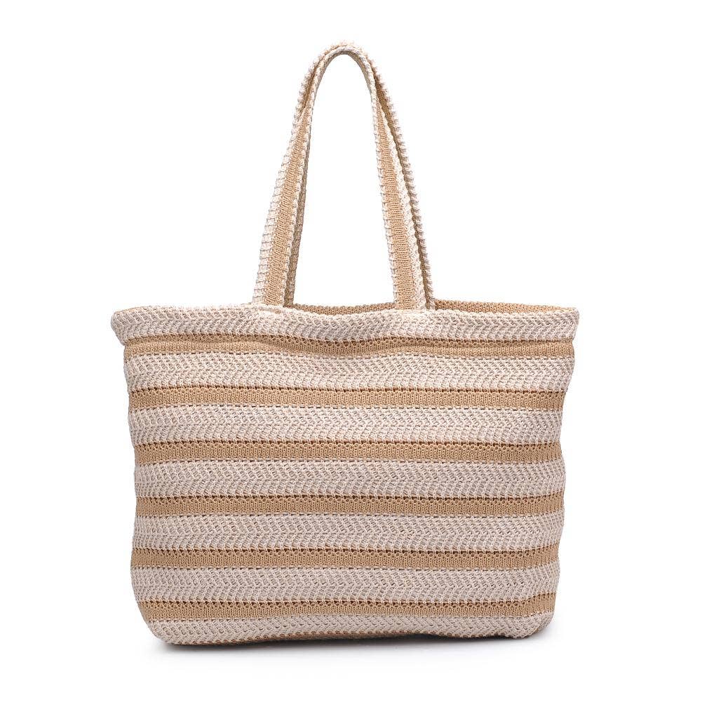 Ophelia Striped Beach Summer Tote