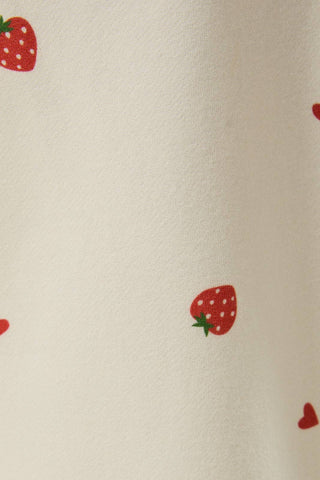 Strawberry Print Sweats
