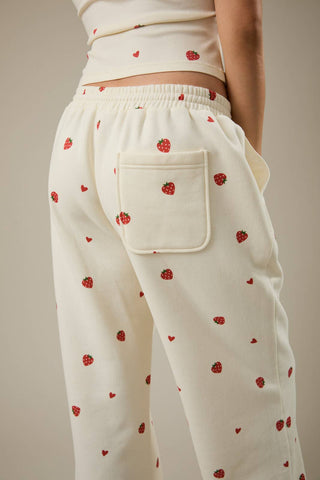 Strawberry Print Sweats