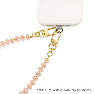 Rondelle Crystal Phone Strap