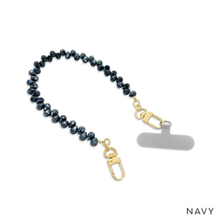 Teardrop Crystal Phone Strap