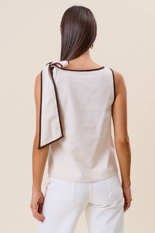 Bella Bow shoulder top