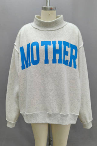 Cool Mom/ Mother Reversible Mockneck