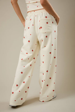 Strawberry Print Sweats