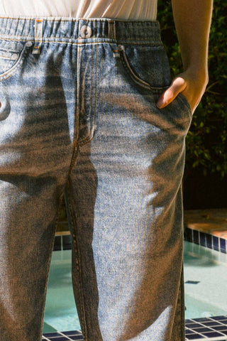 Lazy Day Lounge Denim Pant