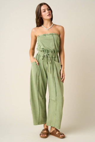 SAGE BARREL LEG JUMPSUIT