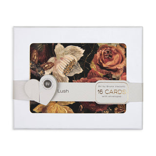 Notecards  with Envelopes - Set of 16 "Lush" 4 Designs