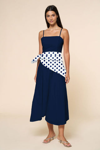 Charleston Banadana Waist Dress
