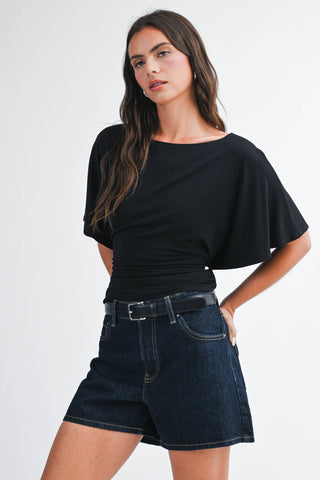 Carolina Sky Back Tie Top