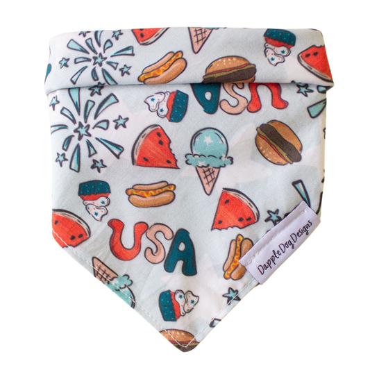 All Things Summer Bandana - Summer Dog Bandana