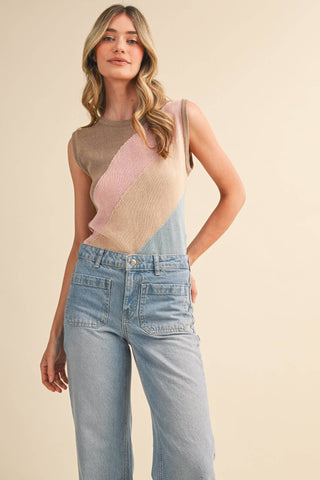 Sundae Striped Tank