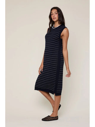 Deep Tide Knit Midi