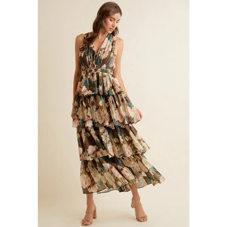 Delilah Floral Ruffle Dress