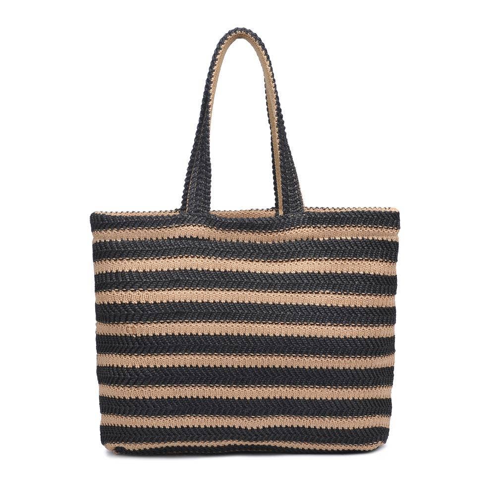 Ophelia Striped Beach Summer Tote