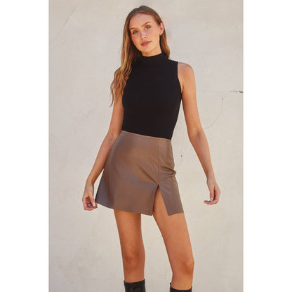 Perfect Layer mock Knit Bodysuit