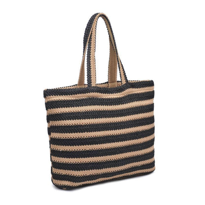 Ophelia Striped Beach Summer Tote