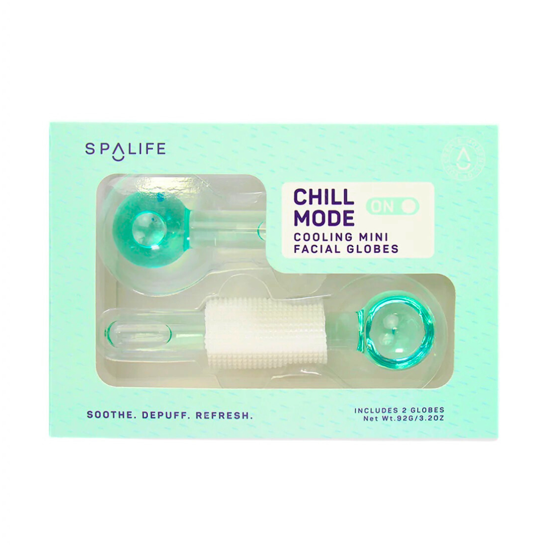 Chill Mode Cooling Mini Facial Globes - 2 Pack