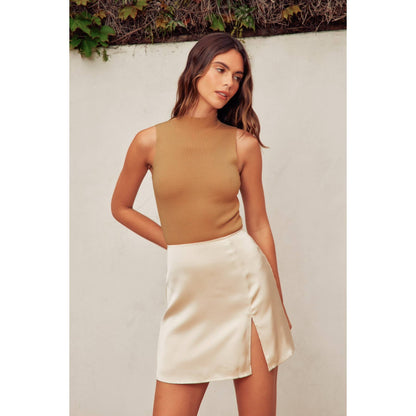 Perfect Layer mock Knit Bodysuit