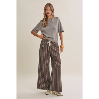 EVERYDAY POLKA DOT PINSTRIPE PANTS