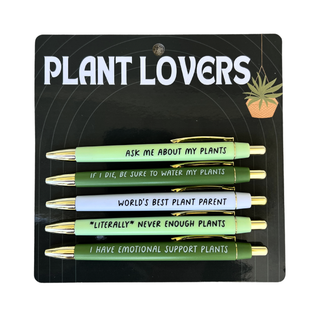 Plant Lovers Pen Set (funny, pens, friend, mothers day)