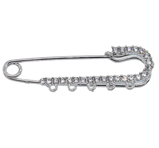 Safety Pin Charm Brooch Pin- Kilt Pin Brooch